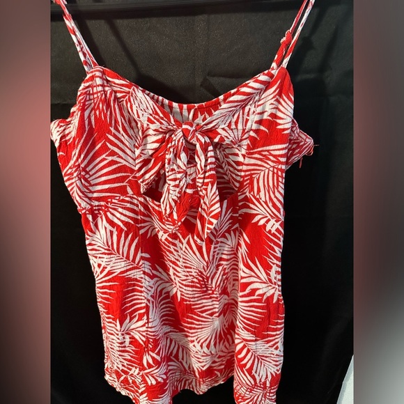 🔴$1SALE$ Red & white mini dress - Picture 2 of 5